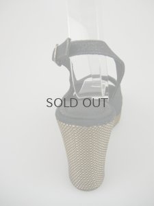 画像5: ノーネーム/ＮＯ　ＮＡＭＥ　ＪＵＡＮＩＴＡ　ＮＥＷ　ＳＬＩＮＧ　ＳＴＲＡＳＳ　ＢＬＡＣＫ【サンダル】　【３０％ＯＦＦ】 (5)