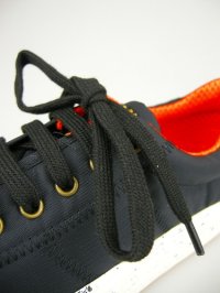 画像2: ノーネーム/ＮＯ　ＮＡＭＥ　PLATO SIR SNEAKER NYLON ブラック【３０％ＯＦＦ】