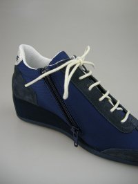 画像2: ノーネーム/ＮＯ　ＮＡＭＥ　ＹＯＫＯ　ＺＩＰ　ＪＯＧ　ＮＹＬＯＮ/ＭＡＲＳ　ＮＡＶＹ　スニーカー　靴　セール【３０％ＯＦＦ】 