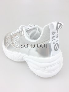 画像6: 【訳あり】【２０％ＯＦＦ】ノーネーム/ＮＯ　ＮＡＭＥ　ＮＡＭＥ　NITRO JOG ＮYLON ＭＩＲＲＯＲ　シルバー  靴　スニーカー (6)
