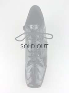 画像8: 【限定ＳＡＬＥ】【３０％ＯＦＦ】ノーネーム/ＮＯ　ＮＡＭＥ　ＹＯＫＯ　ＺＩＰ　ＪＯＧ　ＣＲＯＣＯ　ブラック 靴　スニーカー (8)