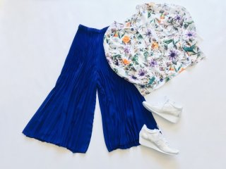 Priorityプライオリティ　フリルカットソー　　全４色 Priority プライオリティ ボーダーフリルカットソー