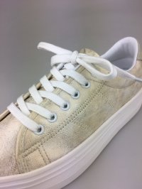 画像2: 【期間限定SALE】ノーネーム/ＮＯ　ＮＡＭＥ　ＮＡＭＥ　ＰＬＡＴＯ　Ｍ　ＳＮＥＡＫＥＲ　　ゴールド　 靴　スニーカー