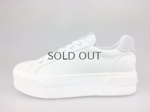 画像1: 【期間限定SALE】【３０％OFF】【メンズ】ノーネーム/ＮＯ　ＮＡＭＥ　IRON　SNEAKER　CANVAS　ホワイト スニーカー　靴　 (1)