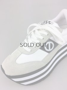 画像5: 【期間限定SALE】【４０％OFF】ノーネーム/ＮＯ　ＮＡＭＥ　ＦＬＥＸ 　L　ＪＯＧ　ナイロン  ホワイト  靴　スニーカー (5)