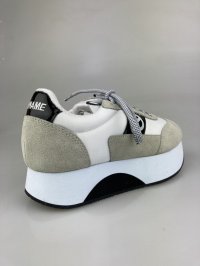 画像3: 【期間限定SALE】【３０％OFF】ノーネーム/ＮＯ　ＮＡＭＥ　FLEX M JOG SUEDE 　ホワイト　靴　
