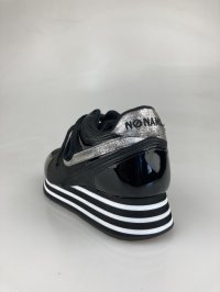 画像3: 【期間限定SALE】ノーネーム/ＮＯ　ＮＡＭＥ　ＮＡＭＥＰＡＲＫＯ　ＪＯＧ　PATENT  ブラック　靴　スニーカー