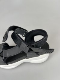画像2: 【予約品】【2023年3月末入荷予定】【1,000円引き】ノーネーム/ＮＯ　ＮＡＭＥ　ＮＡＭＥ　CONCRETE　SANDAL　ブラック　 靴　サンダル