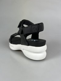 画像3: ノーネーム/ＮＯ　ＮＡＭＥ　ＮＡＭＥ　CONCRETE　SANDAL　ブラック　 靴　サンダル