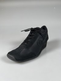 画像1: ノーネーム/ＮＯ　ＮＡＭＥ　ＹＯＫＯ　ＺＩＰ　ＪＯＧ　ナイロン　ブラック　スニーカー　靴