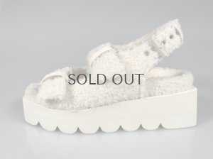 画像1: 【期間限定６０％OFF】ノーネーム/ＮＯ　ＮＡＭＥ　JULY BUCKLE COCOON　DOVE　靴　スニーカー (1)