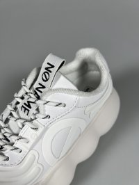 画像2: 【期間限定２０％OFF】ノーネーム/ＮＯ　ＮＡＭＥ　GONG RUNNER COSY ホワイト　靴　スニーカー