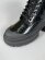画像5: 【期間限定３０％OFF】ノーネーム/no name  STRONG RANGER BOOTS PRINT CROCO  ブラック　ブーツ　厚底ブーツ　 (5)