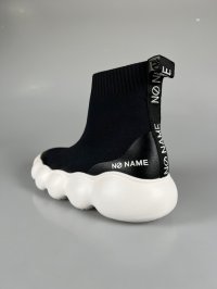 画像3: 【期間限定３０％OFF】ノーネーム/ＮＯ　ＮＡＭＥ　GONG 　SOCK  ソックスニーカー　ブラック　靴　スニーカー