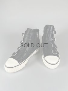 画像16: 【期間限定２０％OFF】【１０月３１日まで】ASH（アッシュ【VIRGIN】ベルトハイカットスニーカー　ブラック (16)