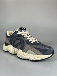 画像1: 【メンズモデル】ノーネーム/ＮＯ　ＮＡＭＥ　KRAZEE    RUNNER SUEDE   　GREY　　靴　スニーカー