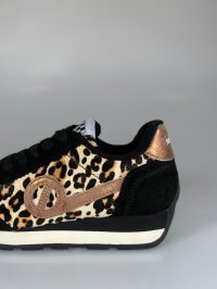 画像2: 【期間限定３０％OFF】【レディースモデル】ノーネーム/ＮＯ　ＮＡＭＥ　CITYRUN　JOG　LEO　SUEDE　ブラック　靴　スニーカー　厚底