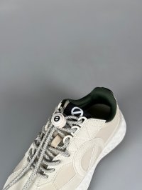 画像2: 【期間限定３０％OFF】【防水仕様】【レディースモデル】ノーネーム/ＮＯ　ＮＡＭＥ　CARTER  RUNNER 　KROCO GOMME DOVE　　靴　スニーカー　厚底