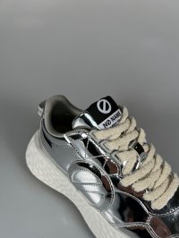 画像2: 【予約品】【2025年９月入荷予定】【レディースモデル】ノーネーム/ＮＯ　ＮＡＭＥ　CARTER  JOG  　MIRROR  シルバー　靴　スニーカー　厚底