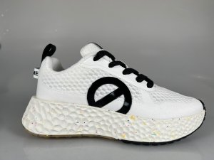 画像1: 【予約品】【2025年９月入荷予定】【レディースモデル】ノーネーム/ＮＯ　ＮＡＭＥ　CARTER  　FLY MESH RECYCLED ホワイト・ブラック　　靴　スニーカー　厚底 (1)