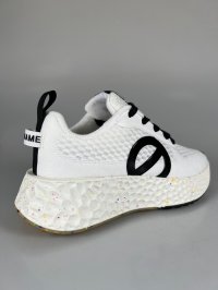 画像3: 【予約品】【2025年９月入荷予定】【レディースモデル】ノーネーム/ＮＯ　ＮＡＭＥ　CARTER  　FLY MESH RECYCLED ホワイト・ブラック　　靴　スニーカー　厚底