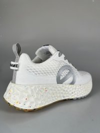 画像3: 【予約品】【2025年９月入荷予定】【レディースモデル】ノーネーム/ＮＯ　ＮＡＭＥ　CARTER  　FLY MESH RECYCLED ホワイト・シルバー　　靴　スニーカー　厚底