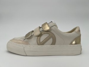 画像1: 【期間限定２０％OFF】ノーネーム/ＮＯＮＡＭＥ　STRIKE STRAP レザー　ホワイト　 靴　スニーカー (1)