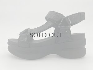 画像1: 【期間限定２０％OFF】　ノーネーム/ＮＯ　ＮＡＭＥ　CONCRETE　FULLY　コンクリート　サンダル　ブラック (1)
