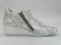 画像2: 【NO NAME YOKO ZIP シルバー】厚底スニーカー レディース ｜5cmヒール・スクエアトゥ・軽量・フランスブランド ノーネーム