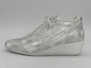 画像1: 【NO NAME YOKO ZIP シルバー】厚底スニーカー レディース ｜5cmヒール・スクエアトゥ・軽量・フランスブランド ノーネーム (1)