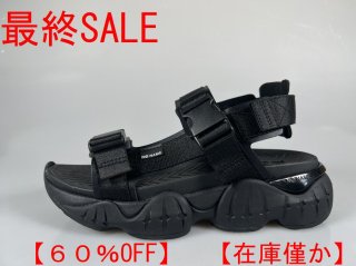 【希少モデル】NONAME ノーネーム パイソン ウェッジソール サンダル 黒 希少モデル】NONAME ノーネーム パイソン ウェッジソール