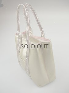 画像3: マミューズ/Ｍ’ＡＭＵＺ  キラキラエナメルトート　Ｌサイズ　シャンパンゴールド　送料無料＆代引手数料無料 (3)