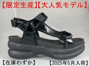 画像1: 【予約品】【２０２５年５月以降入荷】　ノーネーム/ＮＯ　ＮＡＭＥ　CONCRETE　FULLY　コンクリート　サンダル　ブラック (1)