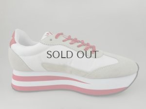 画像9: 【３０％ＯFF】ノーネーム/ＮＯ　ＮＡＭＥ　ＦＬＥＸ　ＪＯＧ　ナイロン　ホワイト/レッド　靴　スニーカー (9)