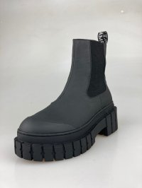 画像1: 【期間限定SALE】ノーネーム/ＮＯ　ＮＡＭＥ　KROSS　CHELSEA　RAIN　ブラック　靴　ブーツ