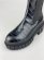画像3: 【期間限定SALE】ノーネーム/ＮＯ　ＮＡＭＥ　KROSS　CHELSEA　P　CROCO　ブラック　靴　ブーツ (3)